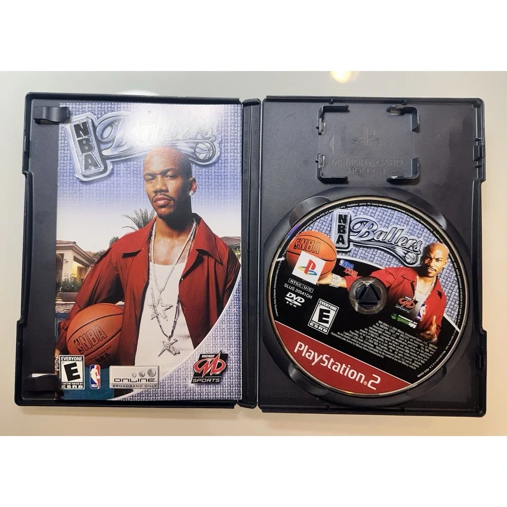 PlayStation 2 PS2 5 Game Lot - Madden NFL 09/ NBA Ballers/ Tiger Woods/Pinball